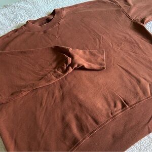 Abercrombie Crewneck Sweatshirt Brown